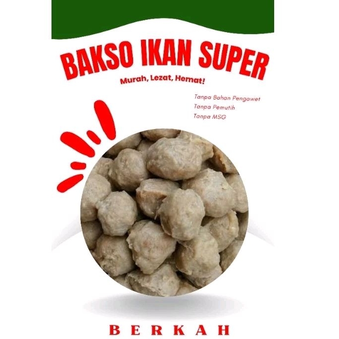 

Bakso Ikan Super Polos Isi 20