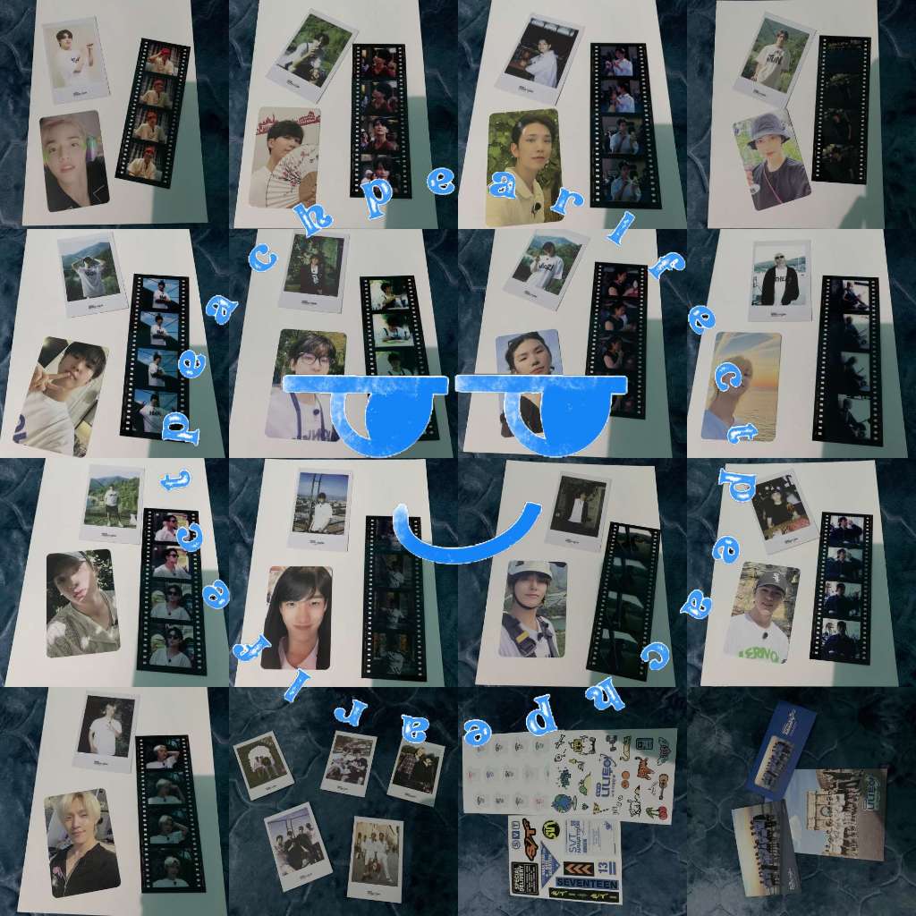 SEVENTEEN SVT Nana Tour Moment Package Sharing