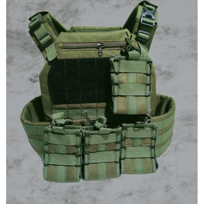 Rompi angin tactical HIJAU ARMY/Body vest anti angin HIJAU ARMY