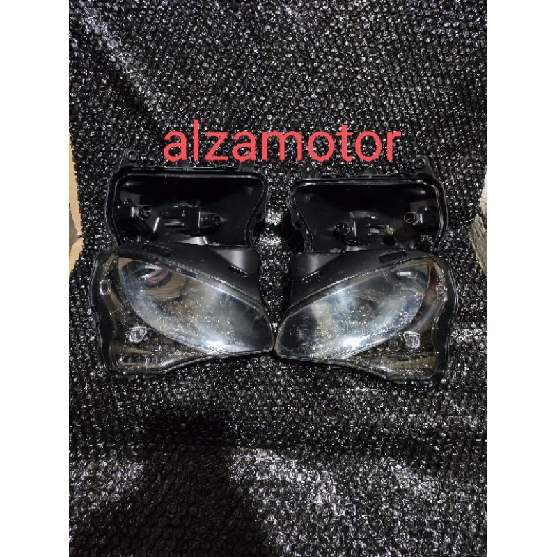 housing batok reflektor dan mika kaca lampu depan R25 led new original mika kaca dan housing reflekt