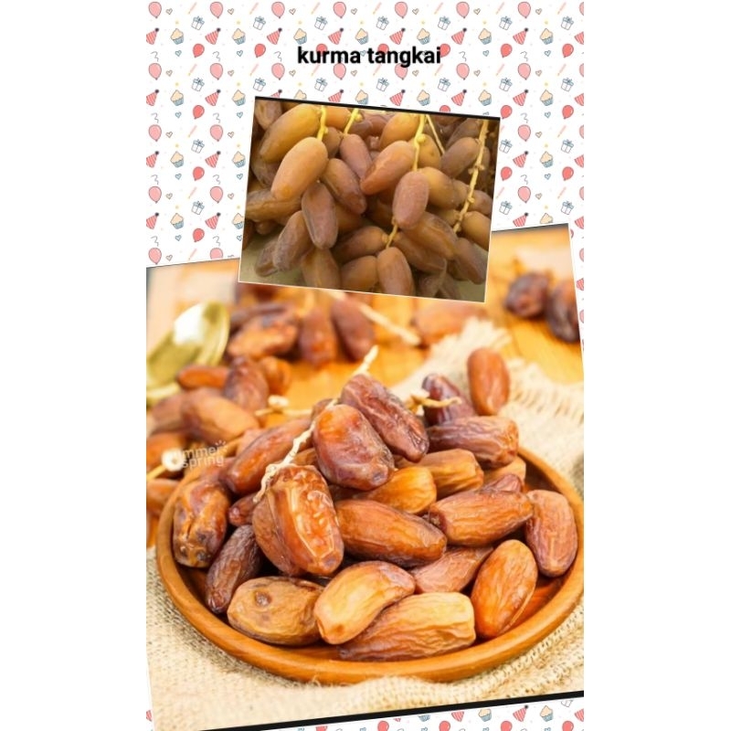 

kurma Tunisia tangkai 1kg