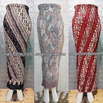 Rok kebaya / Rok Plisket / Rok Batik/ Bawahan Kebaya Preloved / Rok Batik Jumbo -Rok Plisket Batik