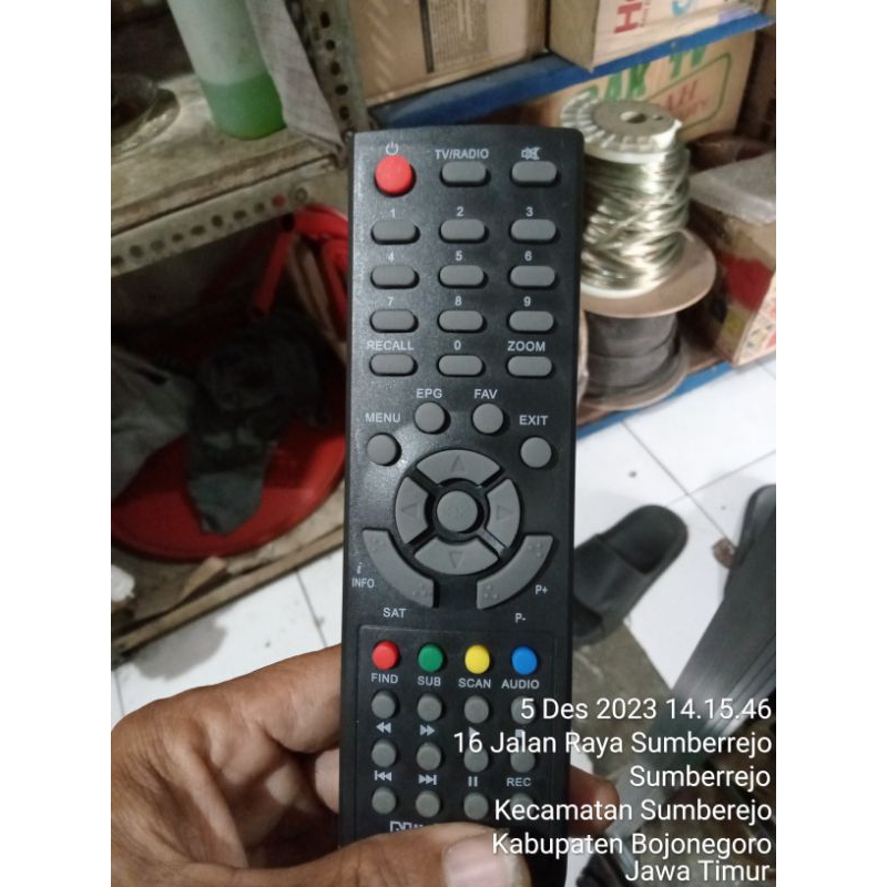 Remot STB Tanaka ,Resiver mp4 HD semua merek Tanaka