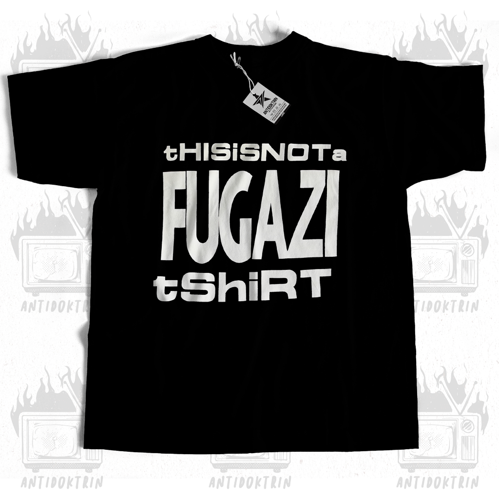 Antidoktrin Tshirt This is Not Fugazi Tshirt