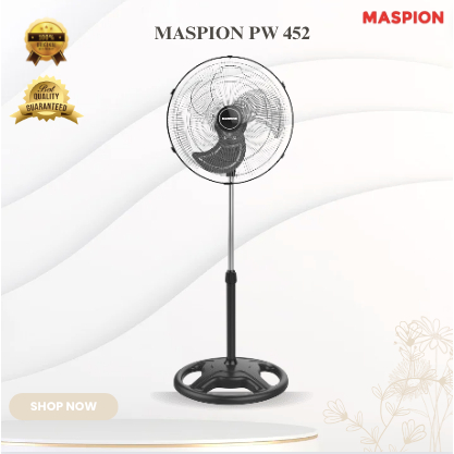 MASPION KIPAS ANGIN POWER FAN PW 452 18"/PW452/PW-452/PW 452/MASPION KIPAS ANGIN MASPION 18 INCH