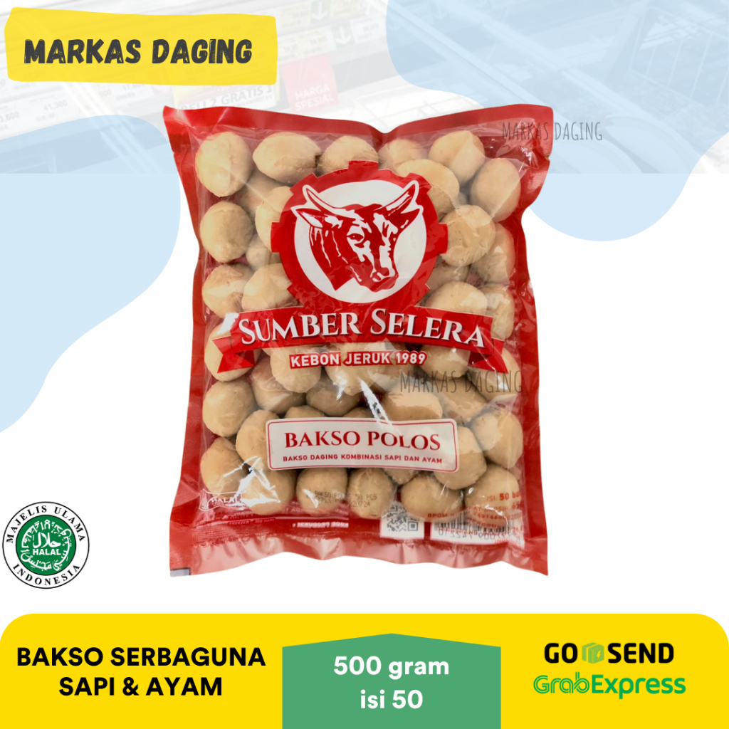 

BAKSO SUMBER SELERA POLOS ISI 50