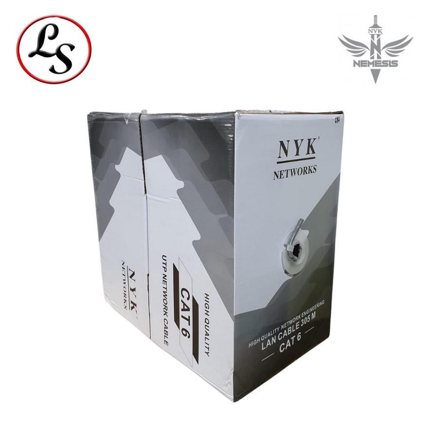 NYK CABLE LAN CAT6 Original / Kabel LAN CAT 6 Asli