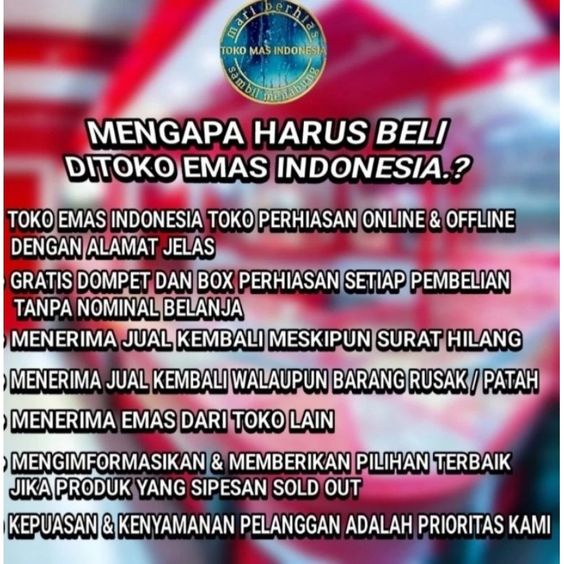 Gelang Keroncong Lidi Emas Asli Kadar 375