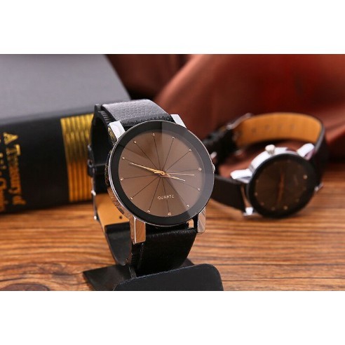 Jam Tangan Wanita Quartz Diamond Strap Kulit jam tanggan couple pria wanita jam tangan couple jam ta