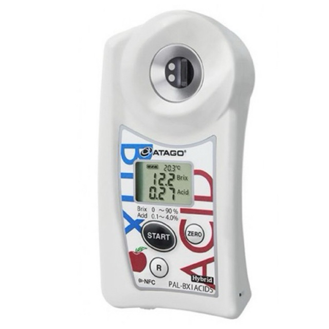 Refractometer Apel ATAGO PAL-BX|ACID5 Master Kit Pocket Brix-Acidity Meter (Apple)