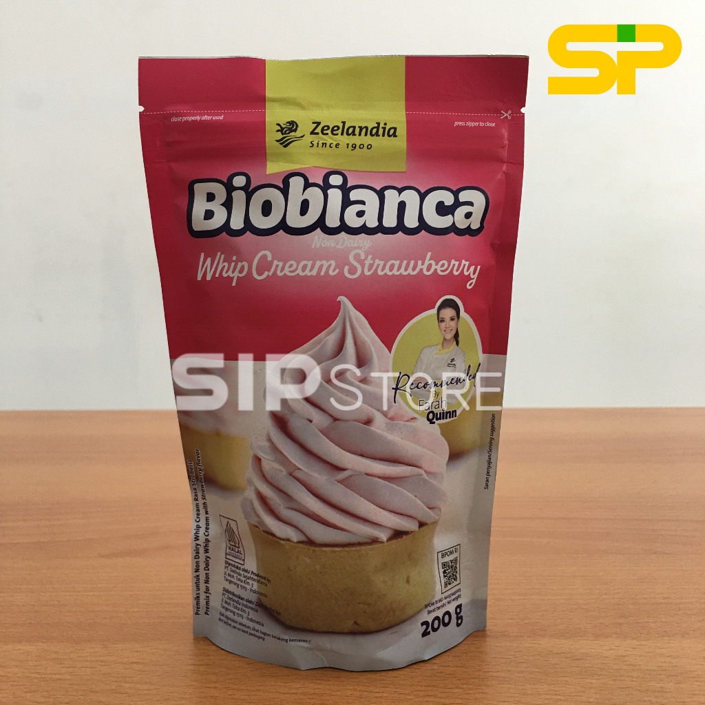 

Whip Cream Biobianca Strawberry 200g / Biobianca Strawberry 200g