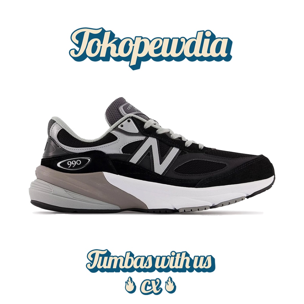 New Balance 990 V6 Black Grey MiUSA (M990BK6)