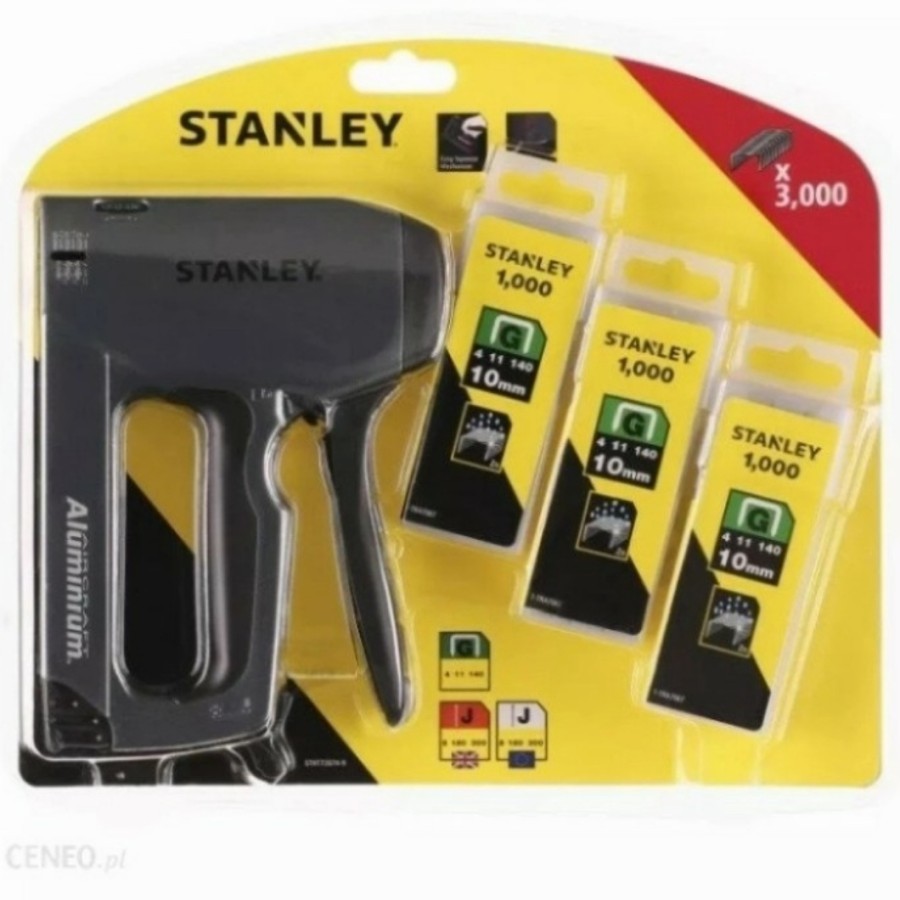 

STANLEY STHT72674-9 - STAPLER GUN PACK TR250 + 3000 REFILL STAPLE STAPLE