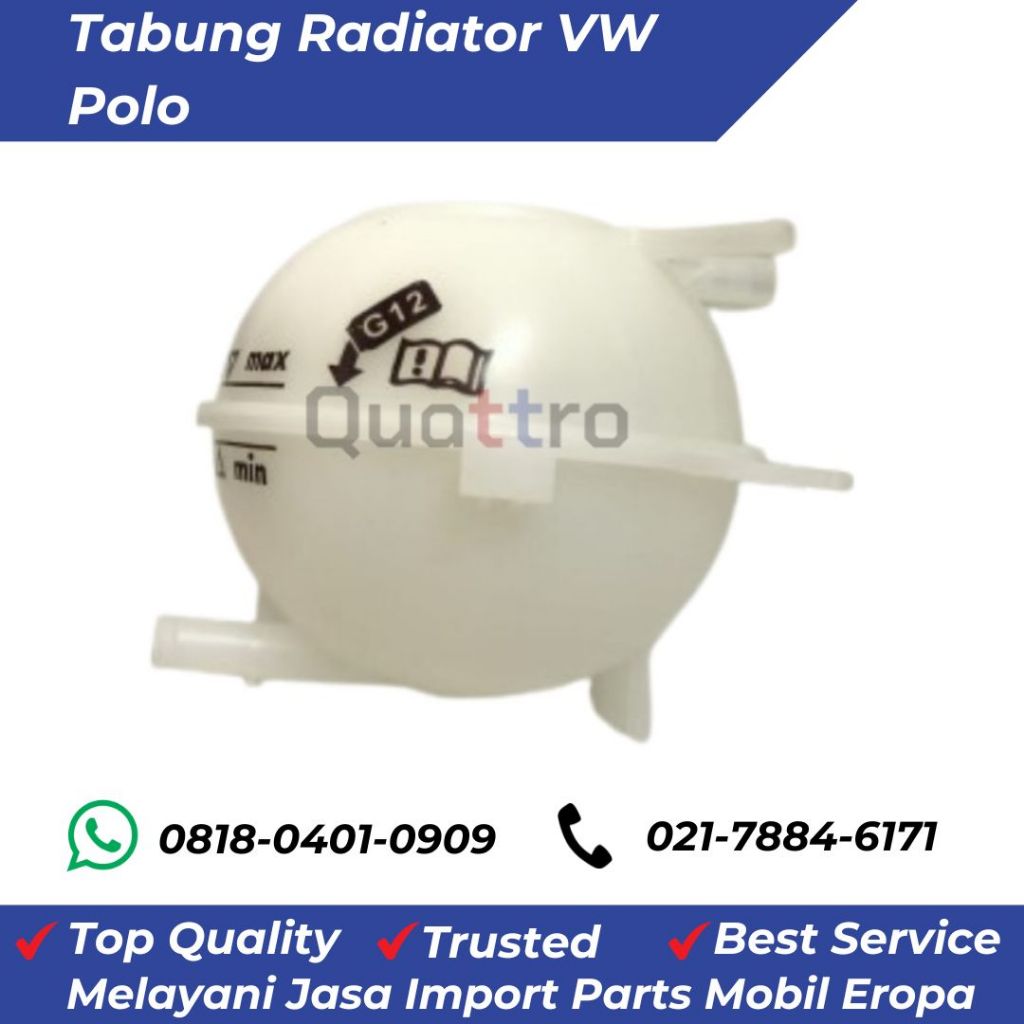 Tabung Radiator VW Polo