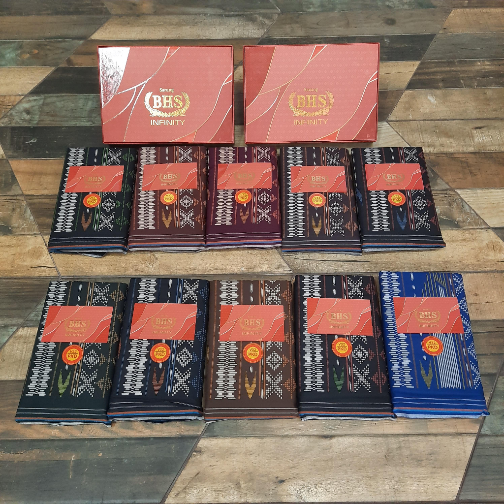 (SPESIAL RAMADHAN) Sarung BHS Infinity Gold BGL V32 PKD