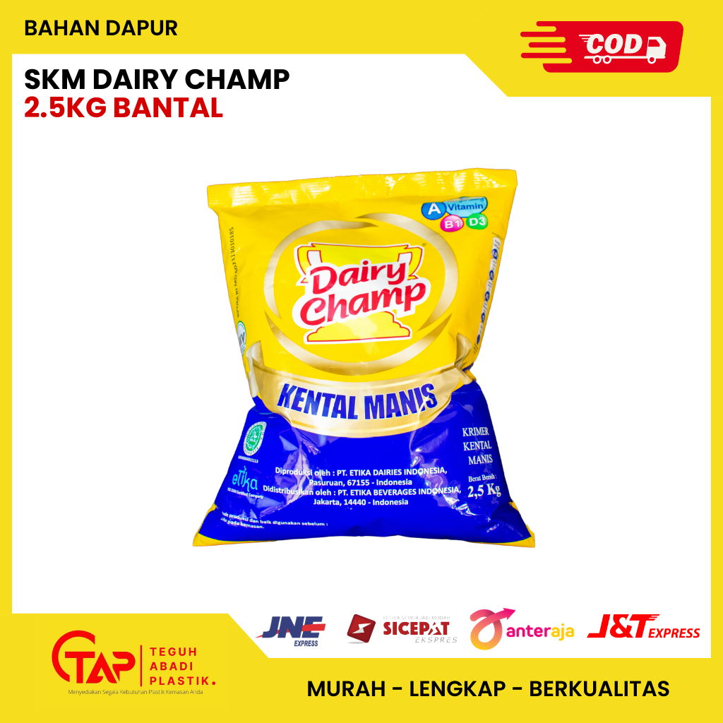 

Dairy Champ Bantal 2,5KG