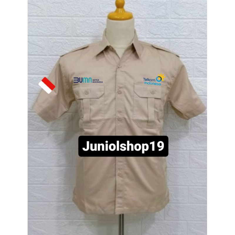 KEMEJA BUMN TELKOM INDONESIA/SERAGAM BUMN TELKOM INDONESIA/KEMEJA CUSTOM/KEMEJA BUMN