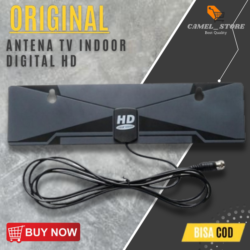 ANTENA TV INDOOR HD DIGITAL ANTENA HD DIGITAL 100% ORIGINAL HD