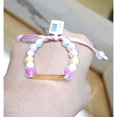 Gelang Tali Rainbow Anak Plat 0,5gram Semar Jawa //0,3gram Semar Nusantara