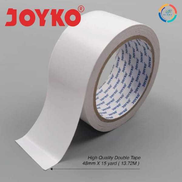 

Joyko Double Tape Perekat Dua Sisi 48mm x 15 Yard