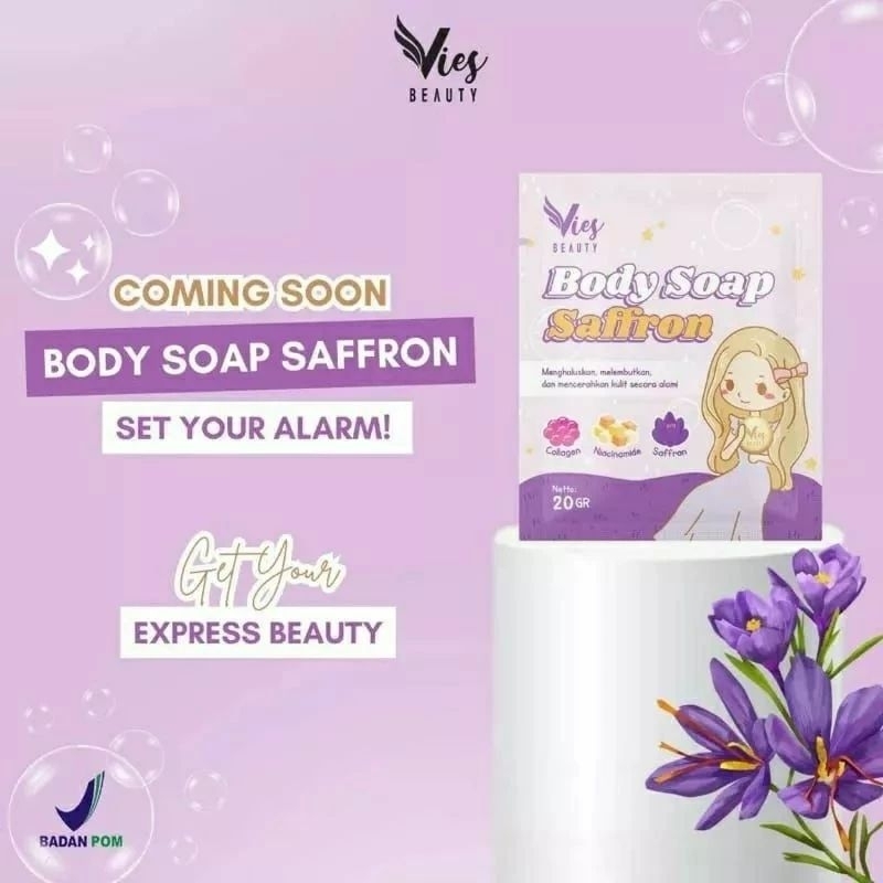 Body Soap Saffron Brightening by Vies Beauty