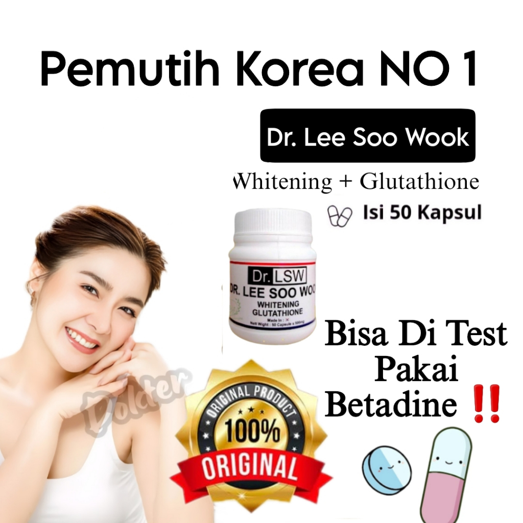 Pemutih badan korea ampuh Dr Lsw