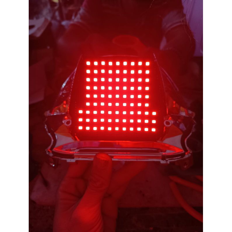 lampu rem running mio smile sporty