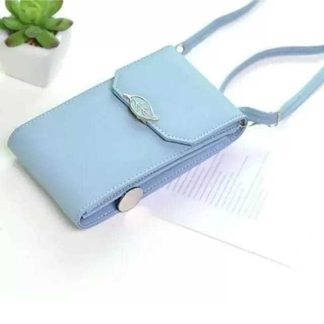 Slingbag DAUN LEAF Slingphone Sling Handphone Tas Selempang Tali Bahan Multifungsi Dompet HPO Mini