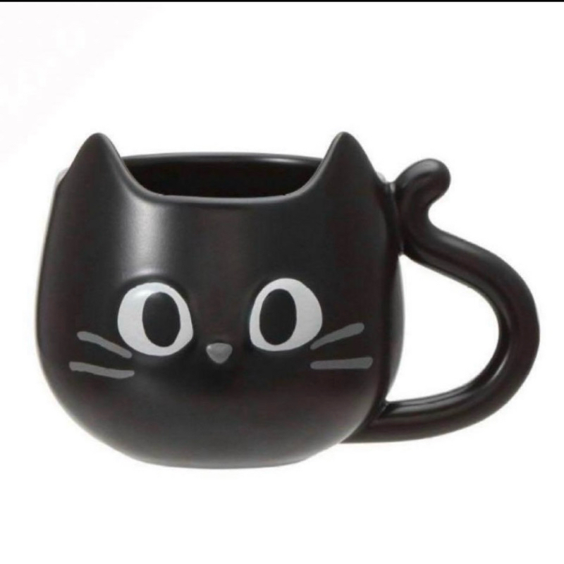 Starbucks Japan Halloween Black Cat Mug 2023 RAREE