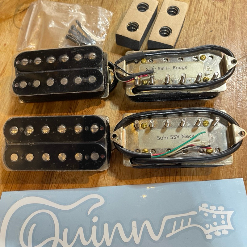 Pickup Gitar SUHR SSH+ dan SSV full set humbucker