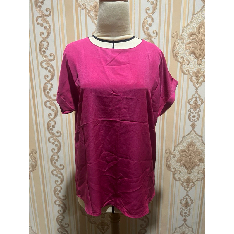 Blouse Pink Fanta/Magenta