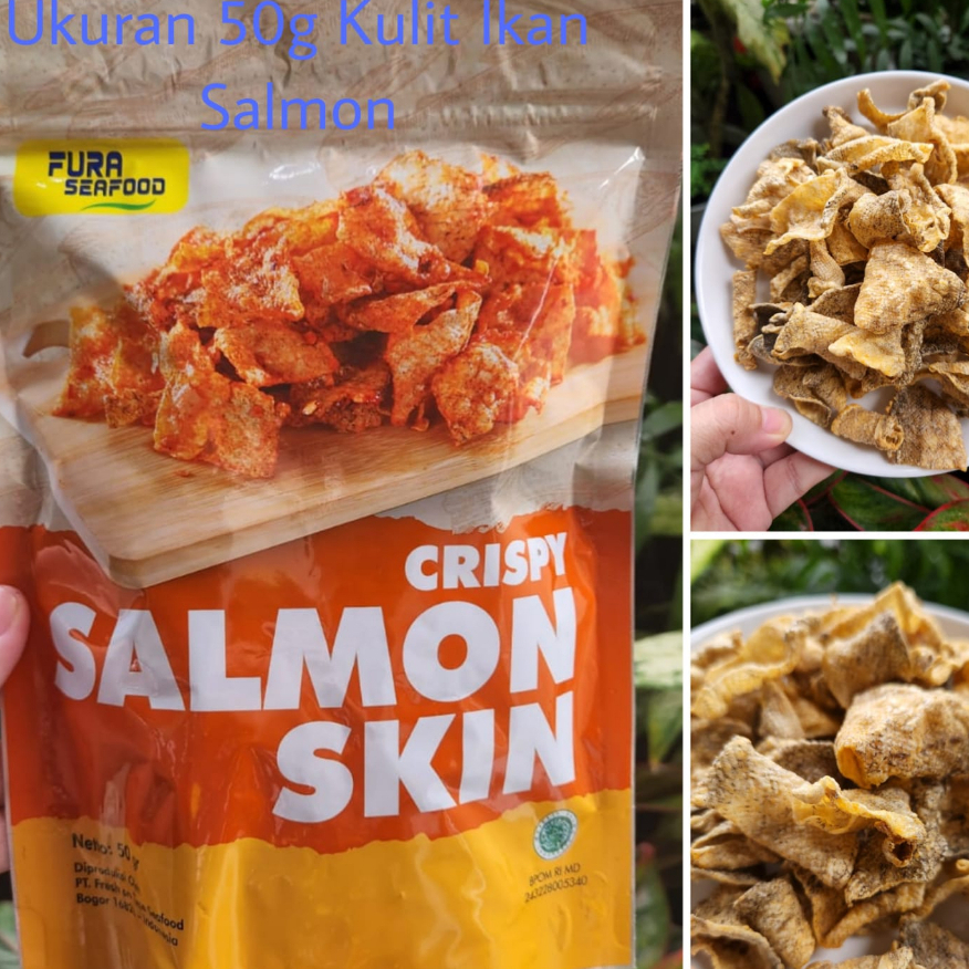 

salmon skin crispy