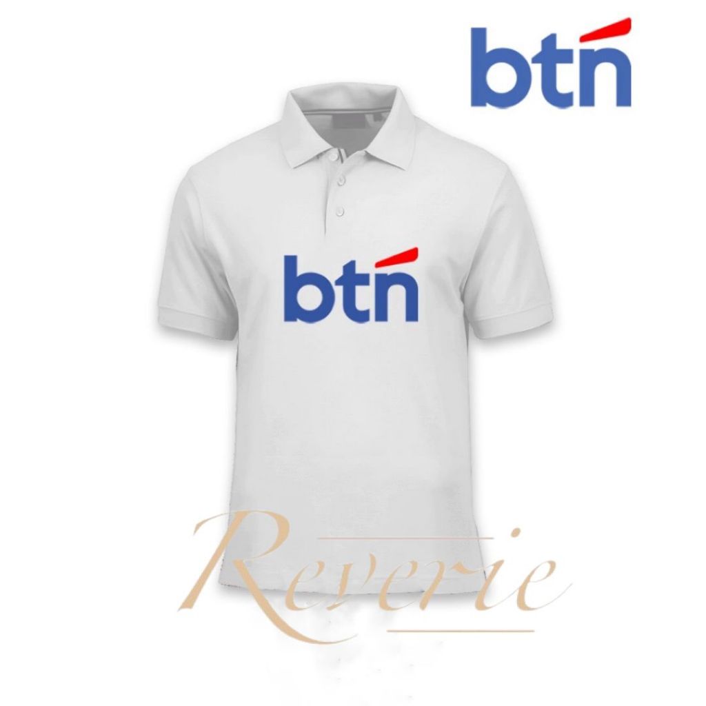 POLO SHIRT BTN BANK TABUNGAN NEGARA BAJU KAOS SERAGAM STAFF KARYAWAN BUMN