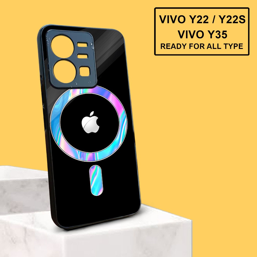 CASE VIVO Y22 VIVO Y22S VIVO Y35 - ( LOGO WALLPAPER ) - CASE GLOSSY - CASE HP - CASING HP - SOFTCASE