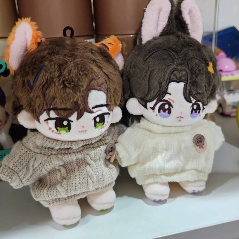 [PO - DOLL] TAEHYUNG & JUNGKOOK 10CM SKELETON DOLL — TAEKOOK DOLL & GOODS - BONEKA TAEHYUNG JUNGKOOK