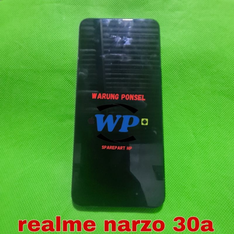 LCD PLUS FRAME REALME NARZO 30A KW COPOTAN NORMAL GARANSI TES