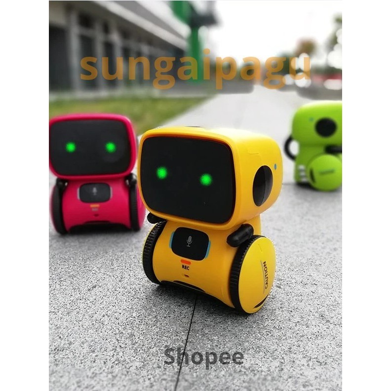 Mainan Anak Smart Robot , Edukasi, Robot-Robotan AT, Voice Command, Smart Robot with Voice Command