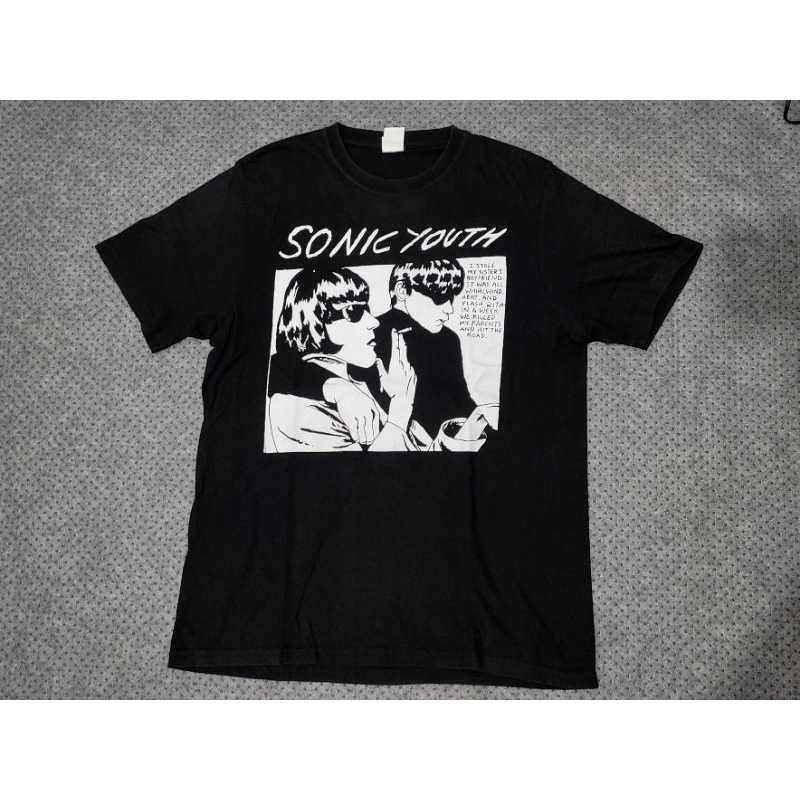 Tshirt Band Sonic Youth Size L - Second Preloved