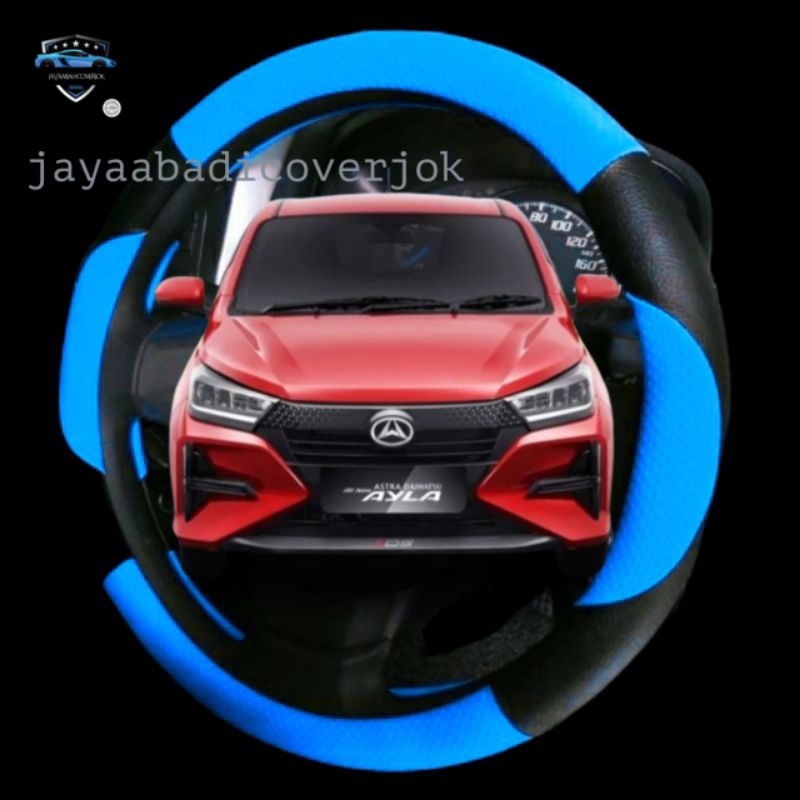 sarung stir mobil ayla, cover stir mobil ayla