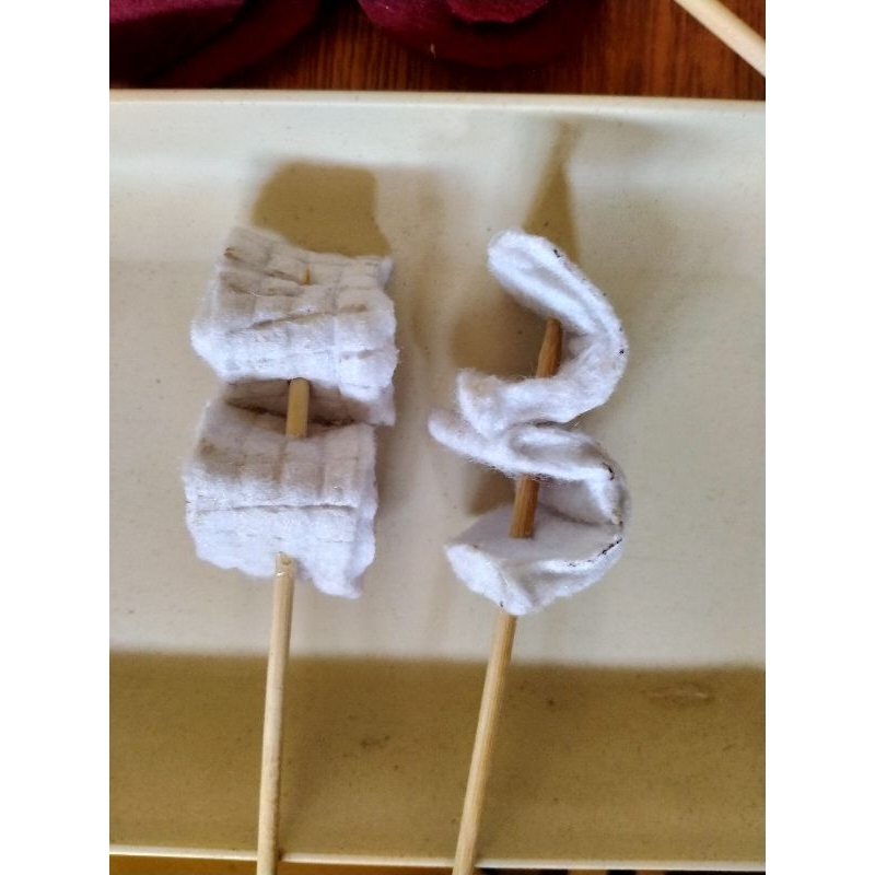 replika makanan frozen flanel