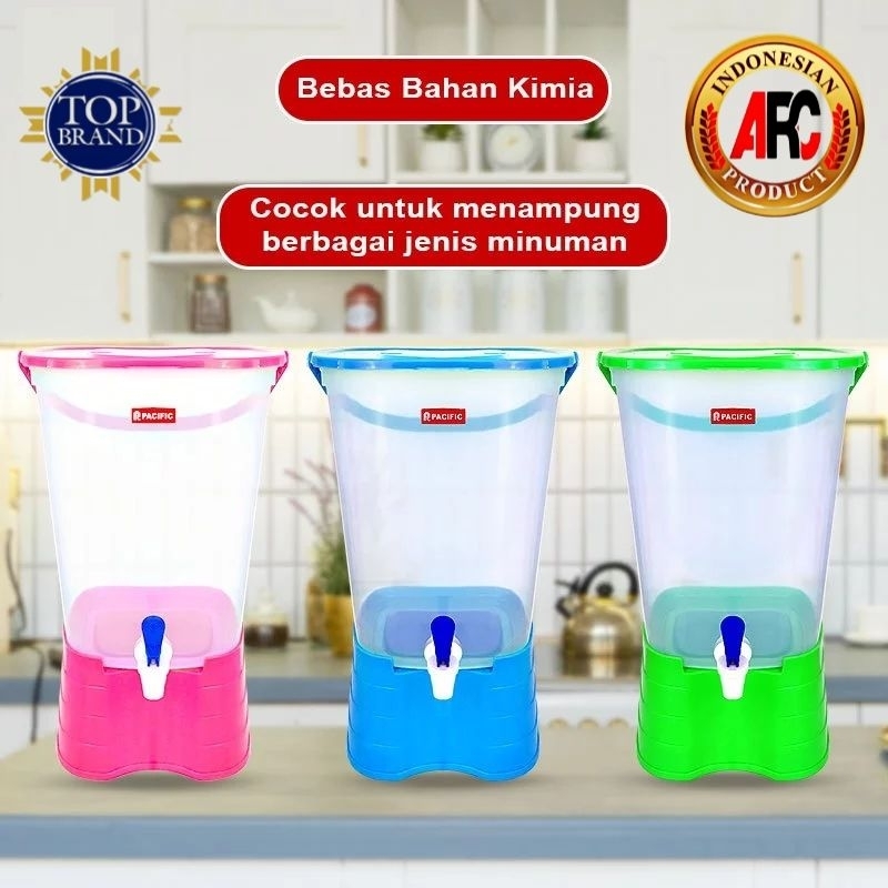Water Dispenser Gogo 12 Liter Ice Bucket Plastik Dispenser Air