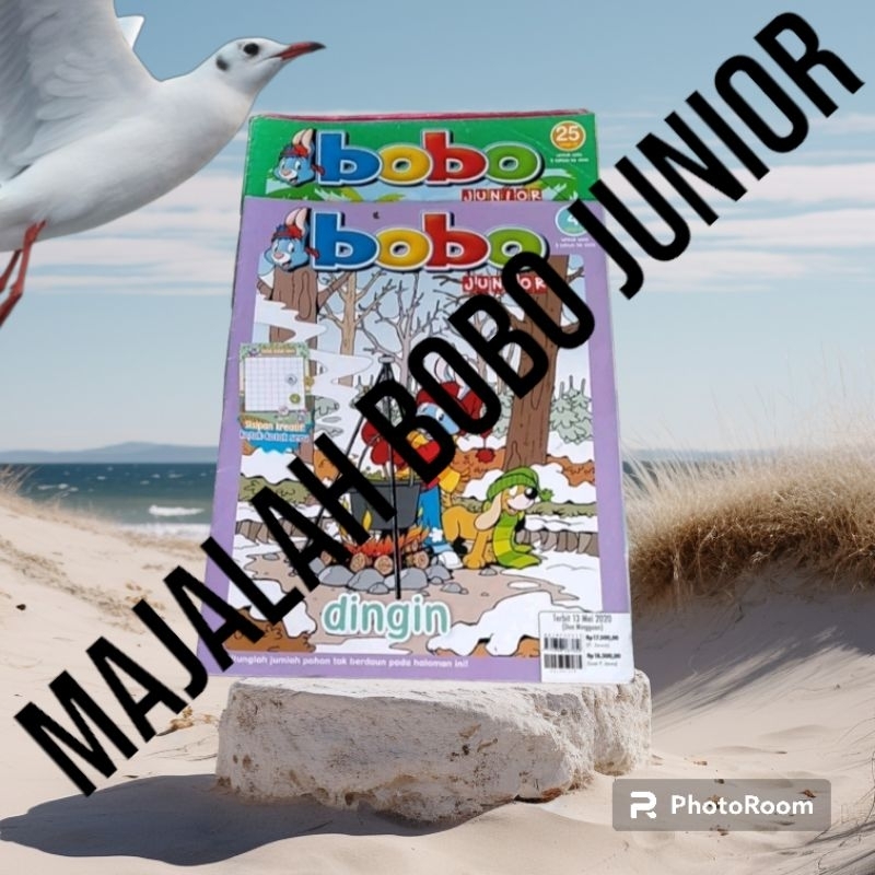 majalah bobo junior bekas