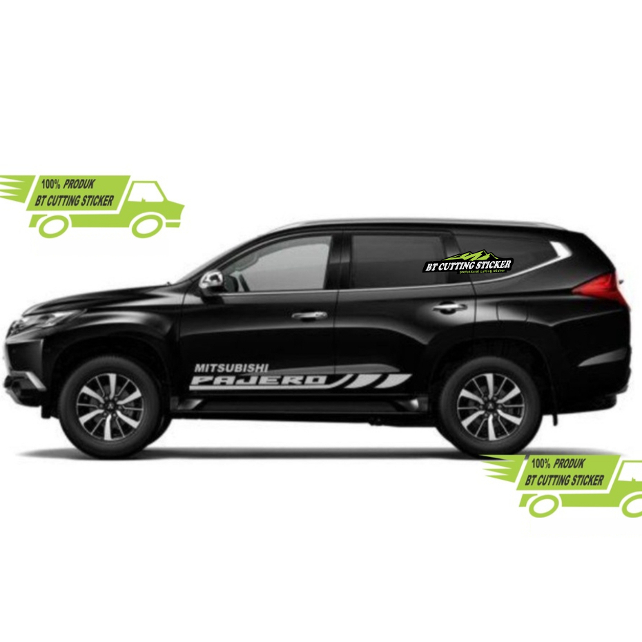 sticker pajero sport sticker mobil stiker mobil pajero STICKER MOBIL MITSUBISHI PAJERO SPORT STIKER 