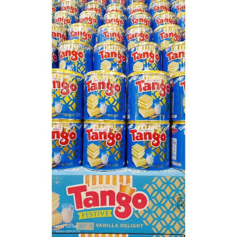 

Tango Wafer Vanilla 300gr Kue Kaleng