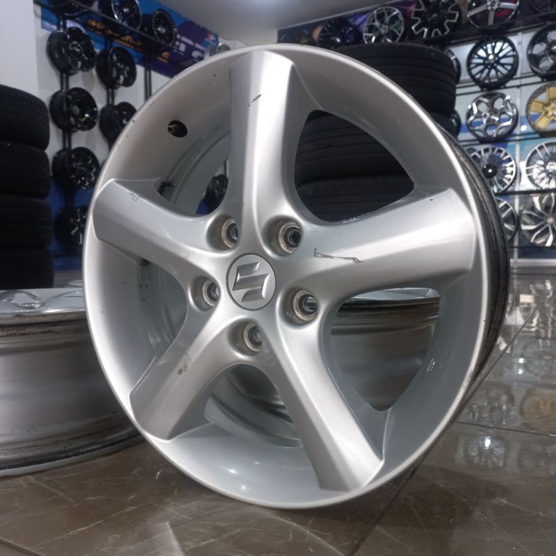 JUAL VELG STANDAR ORI SUZUKI S-CROSS SX4 R16 PCD 5X114 1 SET 4PCS