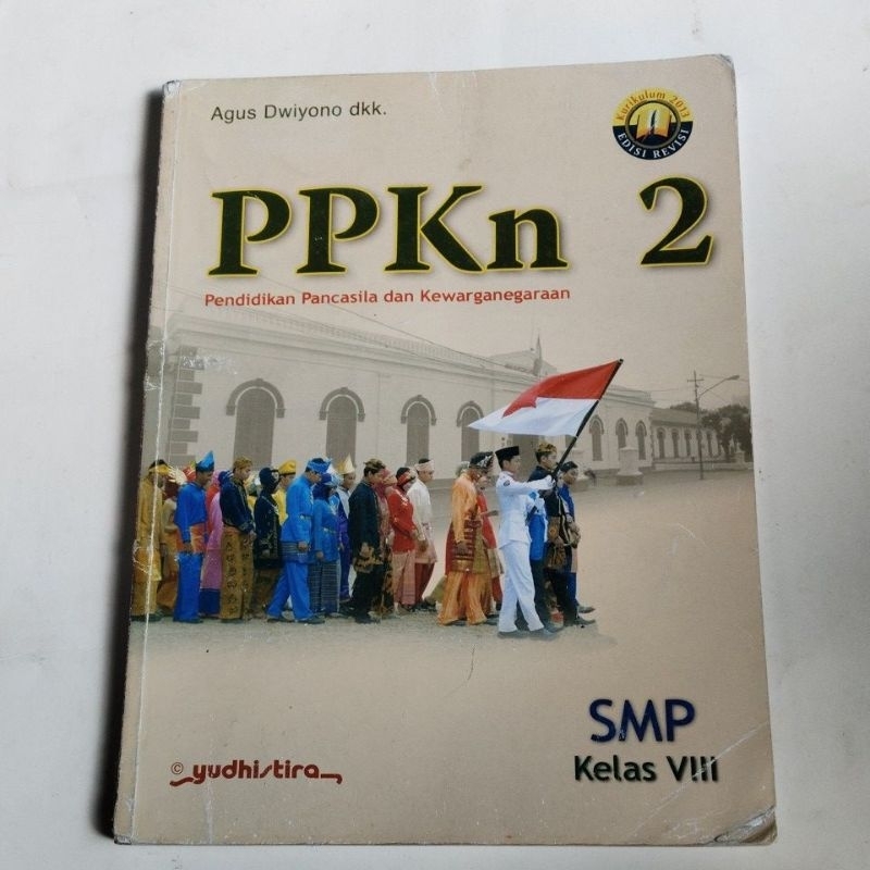 BUKU ORI PPKN KELAS 2 SMP PENERBIT YUDHISTIRA
