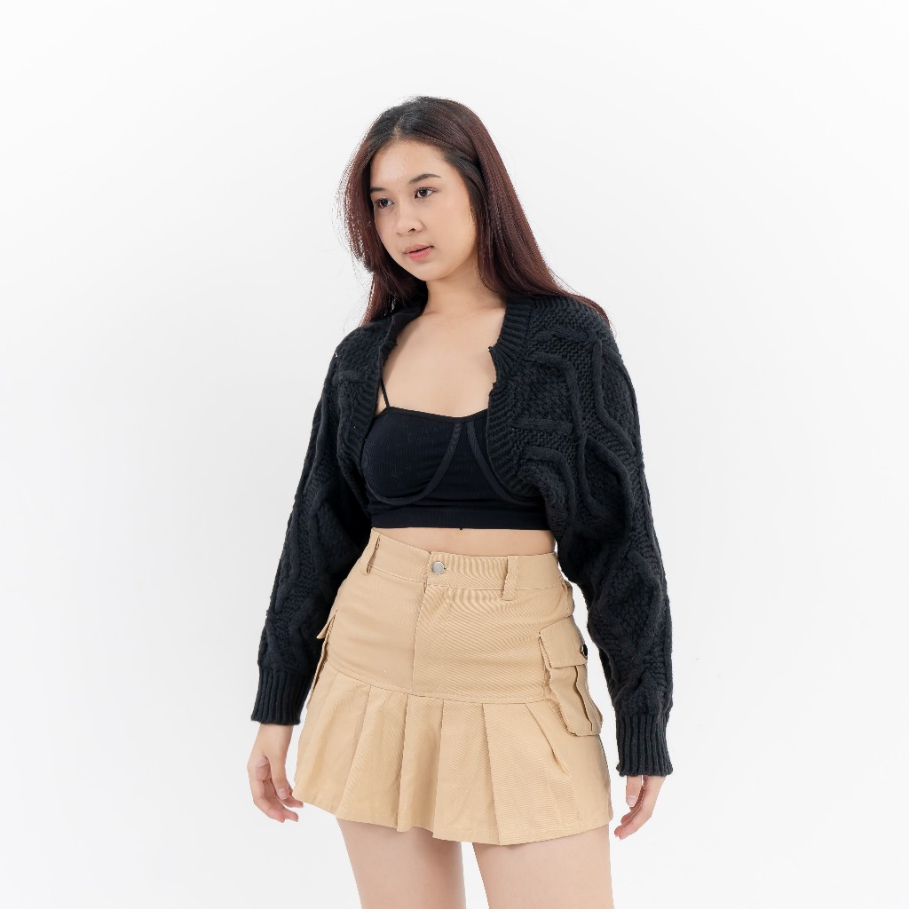 [GURLBUCKET] Sumin Outer / Outer / Cardigan Knit "Pakaian Wanita"