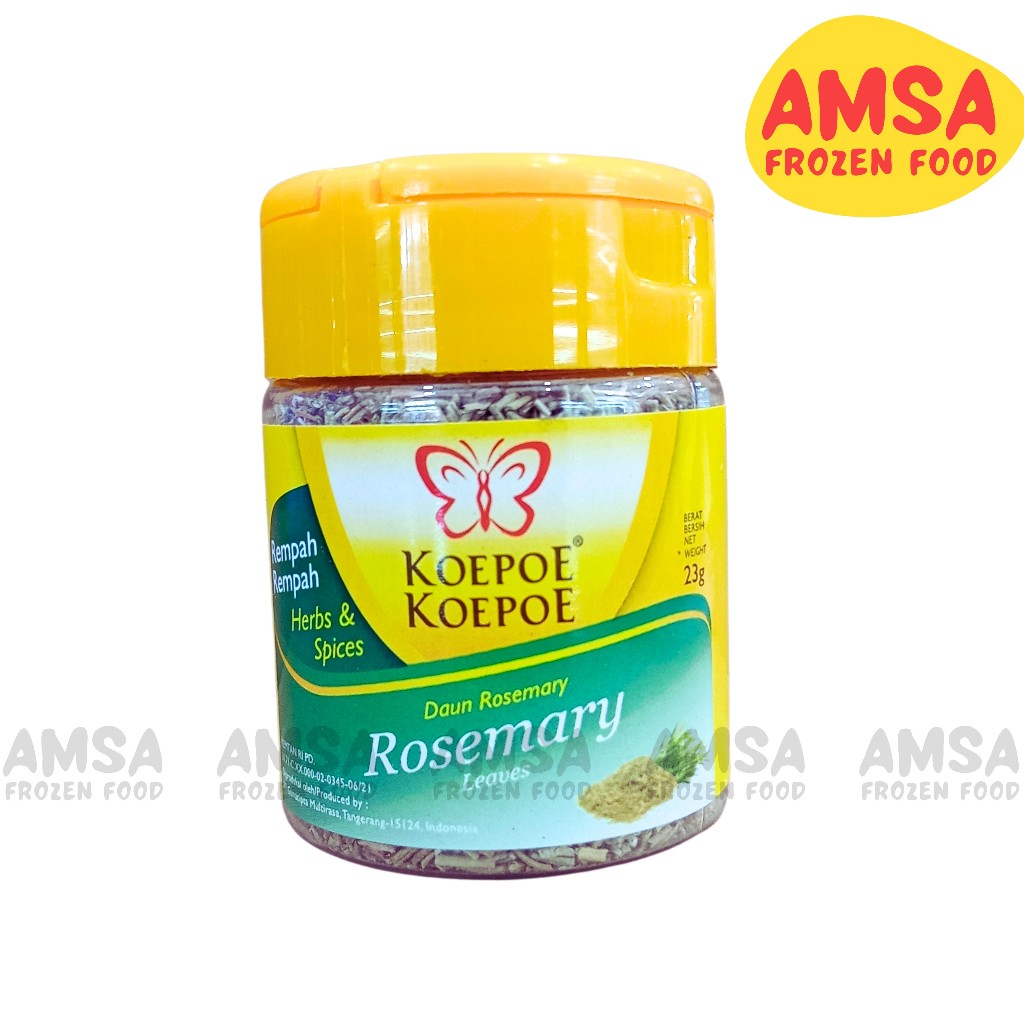 

Koepoe-Koepoe Rosemary 23 gr / Rempah-Rempah Daun Rosemary