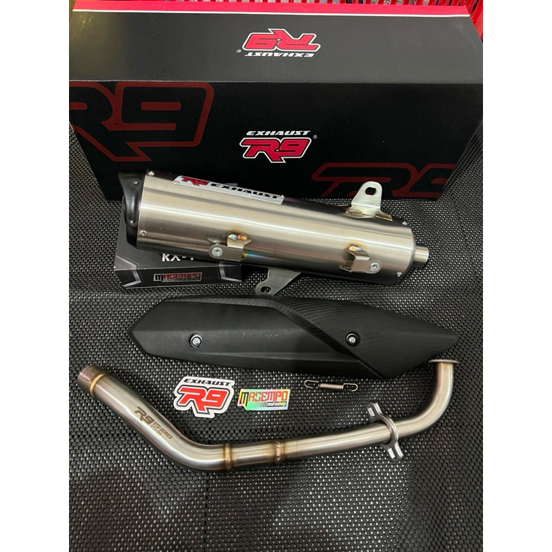 Knalpot R9 STD RACING NMAX AEROX LEXI