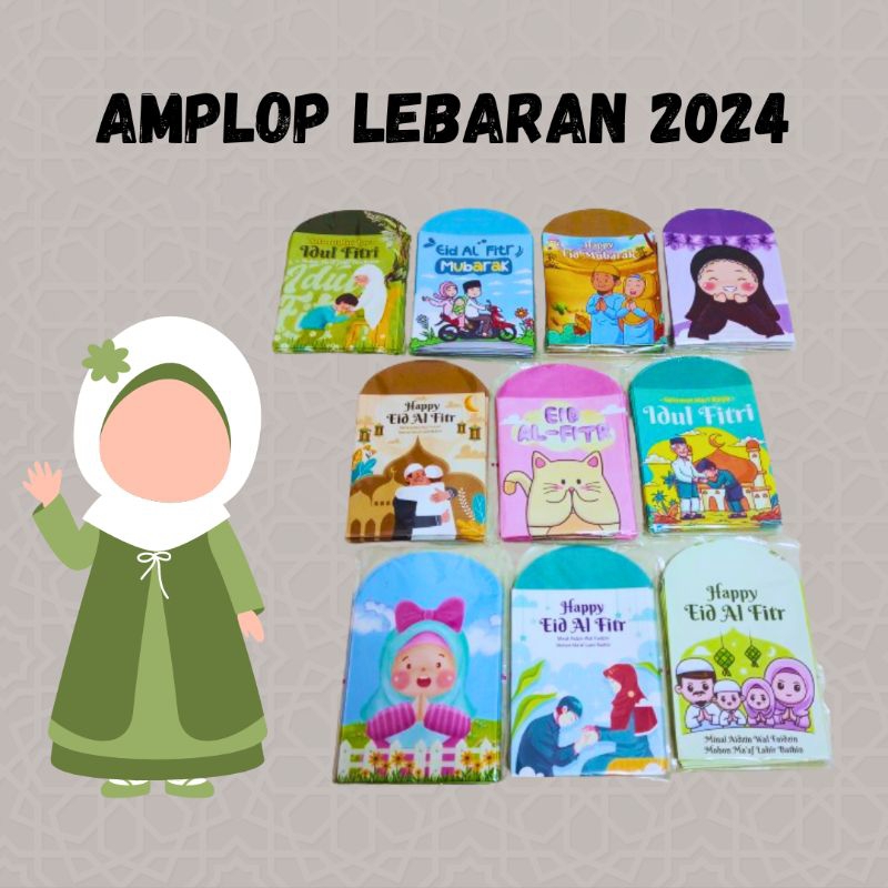 

Amplop lebaran idul fitri 2025 lucu unik ukuran medium
